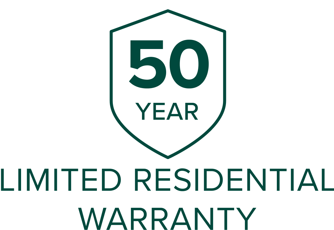 Trex 50 year warranty