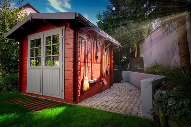 Shed, Dixieline Lumber