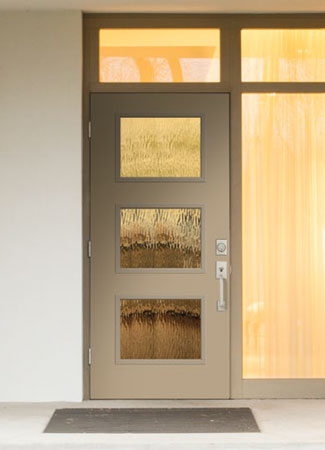 modern entry door