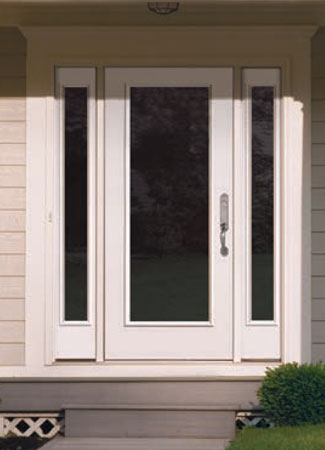 steel front door