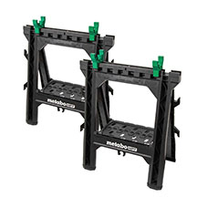 Metabo HPT® Heavy-Duty Folding Sawhorse 2-Pack